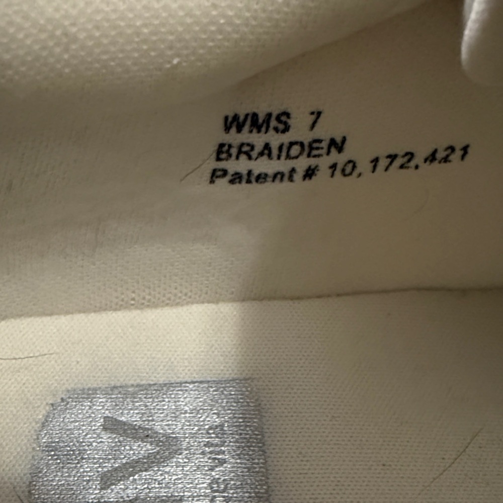 Dolce Vita White and Green Sneakers - Picture 2 of 5